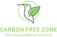 carbon free zone logo