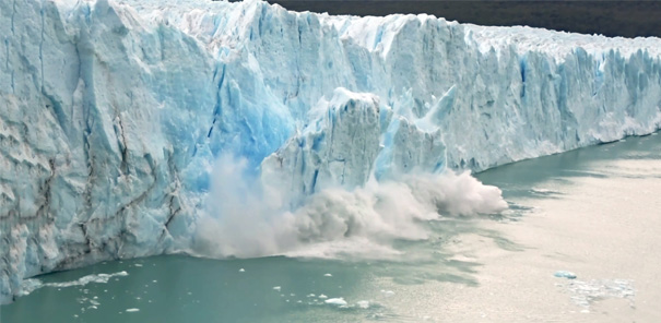 Global Warming Glacier Melt