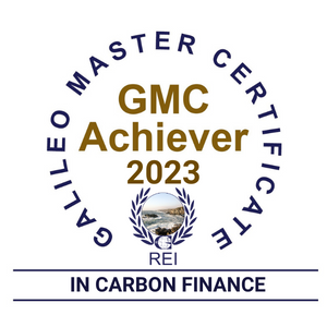 gmc achiever 2023 logo carbon finance